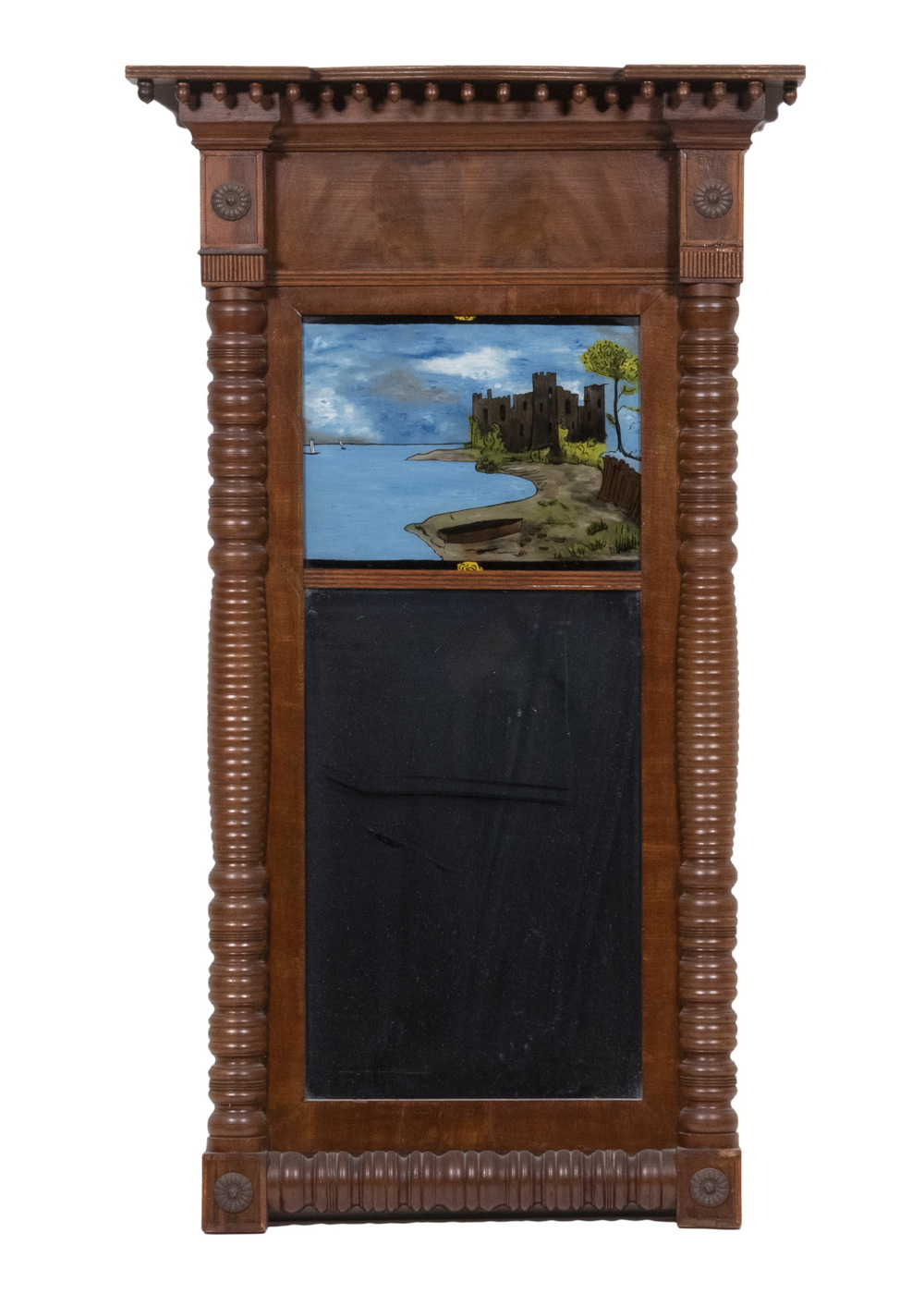 FEDERAL PERIOD MAHOGANY FRAMED 302663