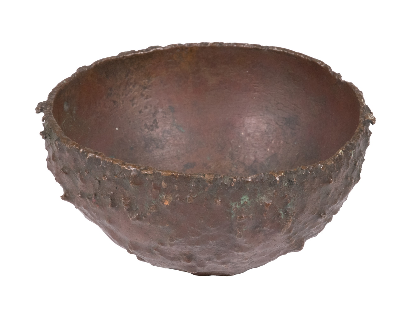 MEIJI BRONZE SABI FINISHED BOWL Japanese