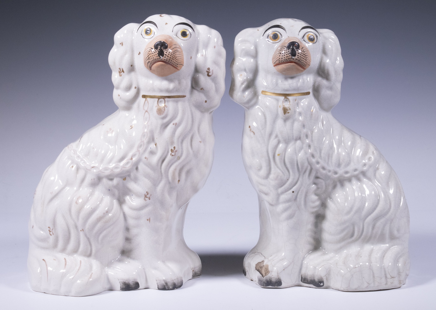 PR STAFFORDSHIRE SEATED SPANIELS 302682