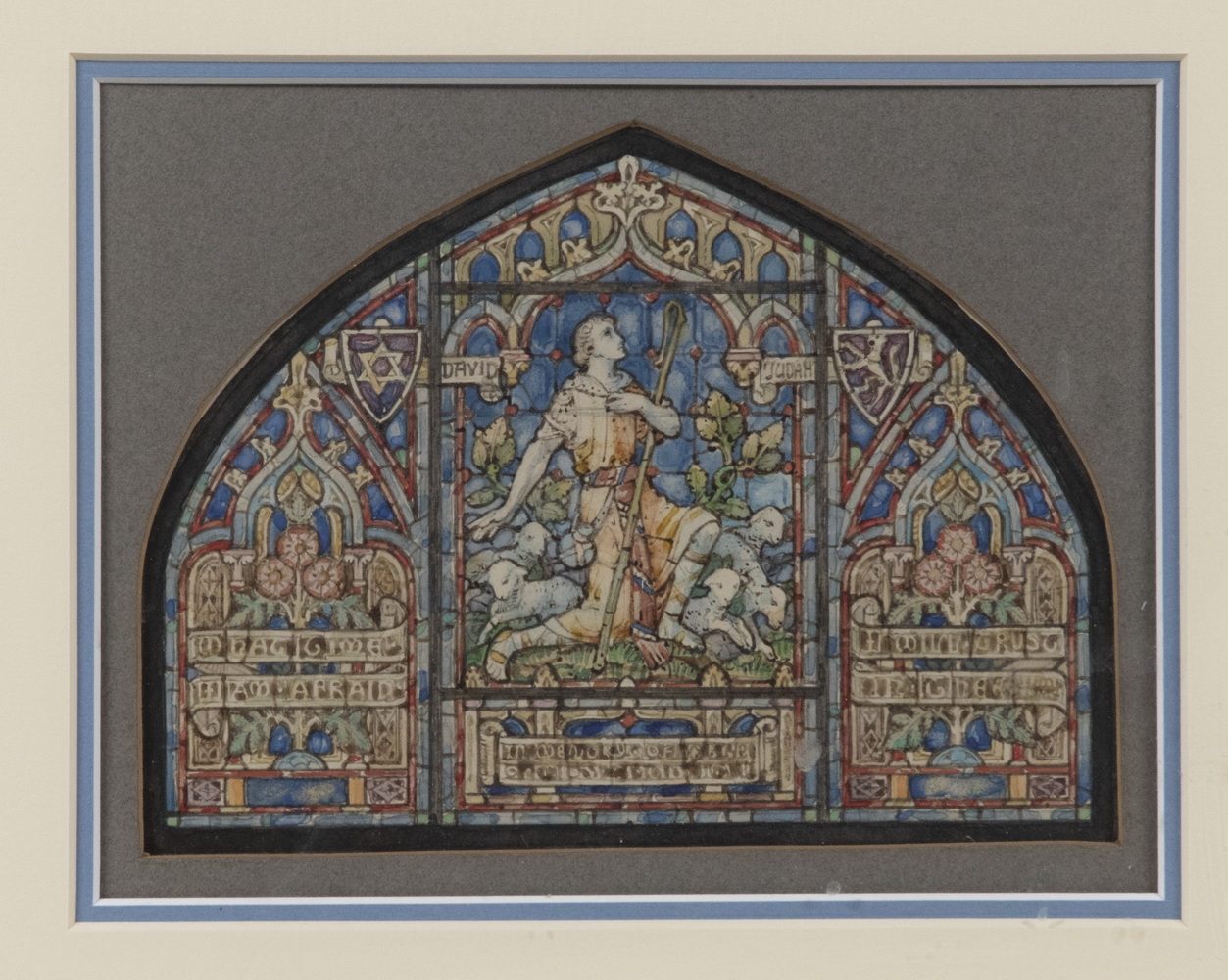 DESIGN FOR STAINED GLASS WINDOW