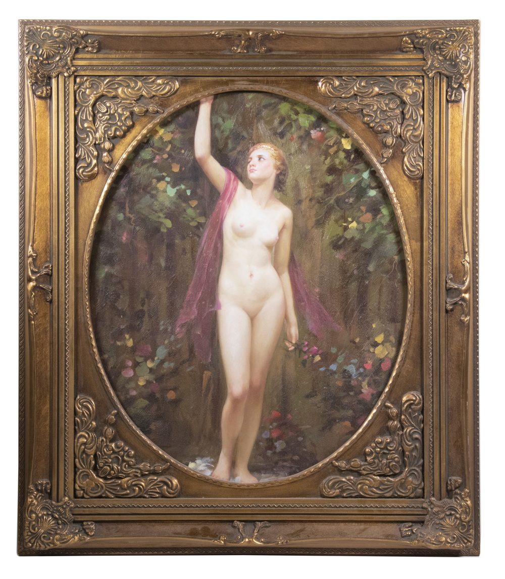 FEMALE NUDE PORTRAIT Standing Woman