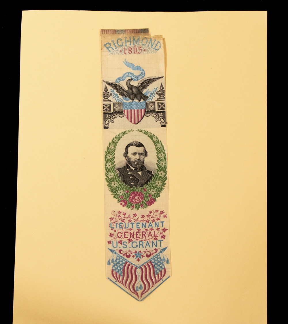 WOVEN SILK CIVIL WAR GEN U.S. GRANT