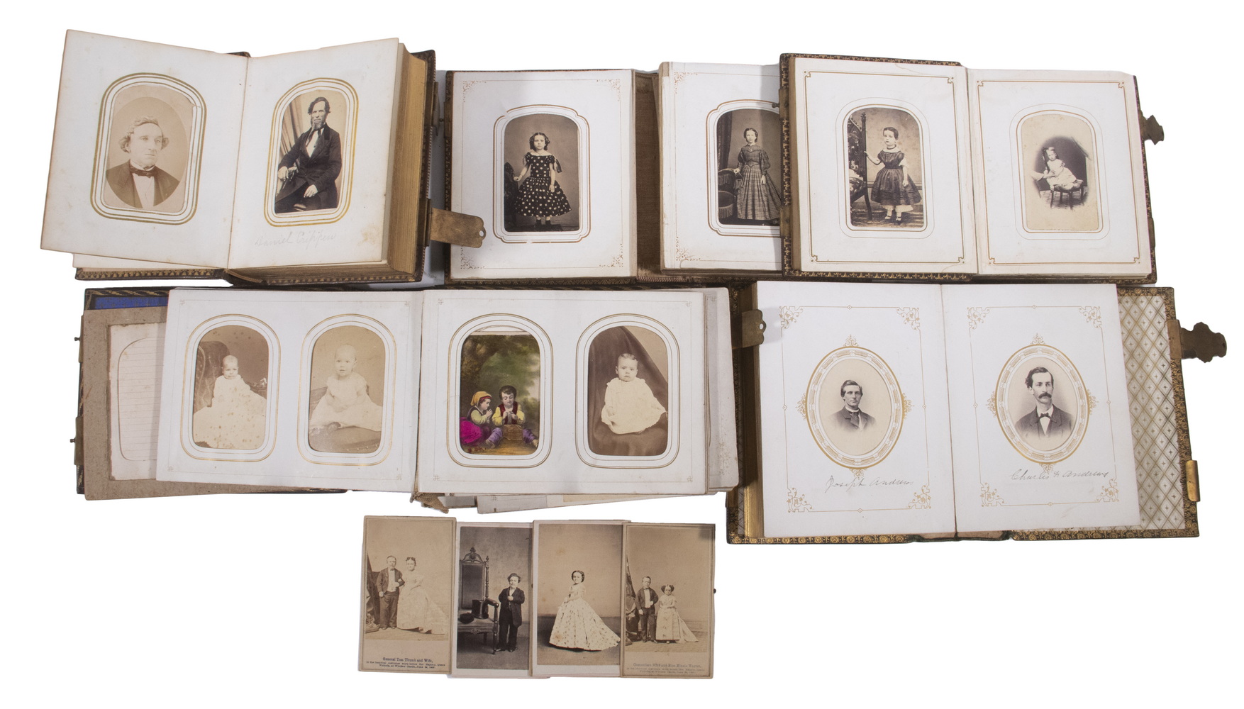  5 CA 1860S PHOTO ALBUMS All 3027f5