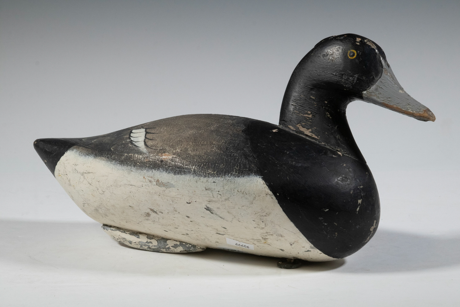 BLUE BILL DRAKE DECOY Vintage Carved 302815