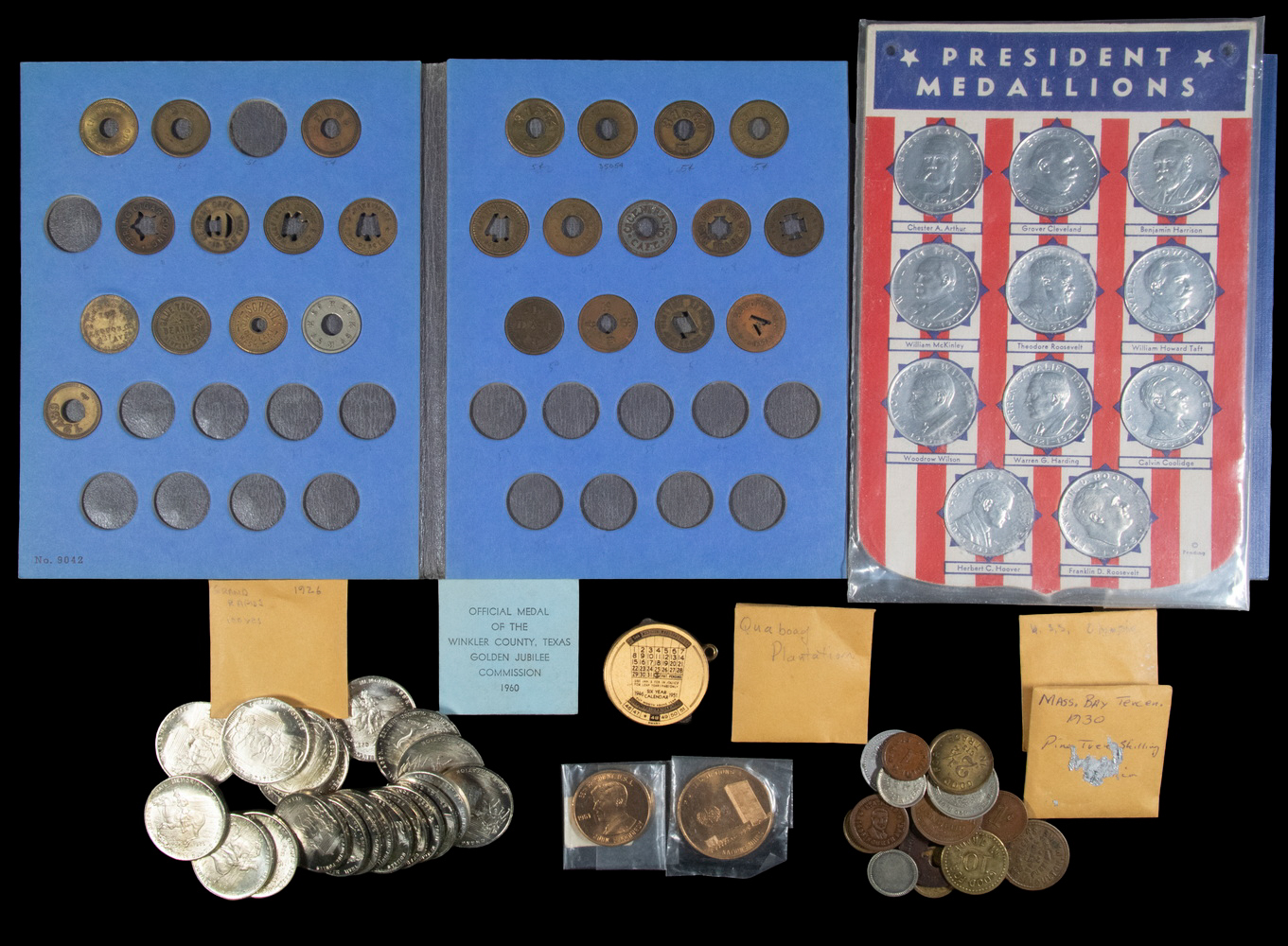 TOKEN MEDAL COLLECTION 90 Piece 30282e