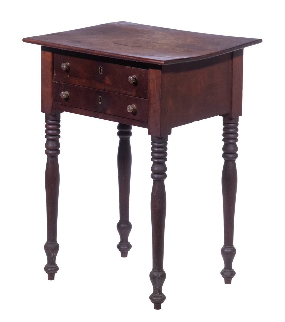 SHERATON STAND Federal Period Mahogany