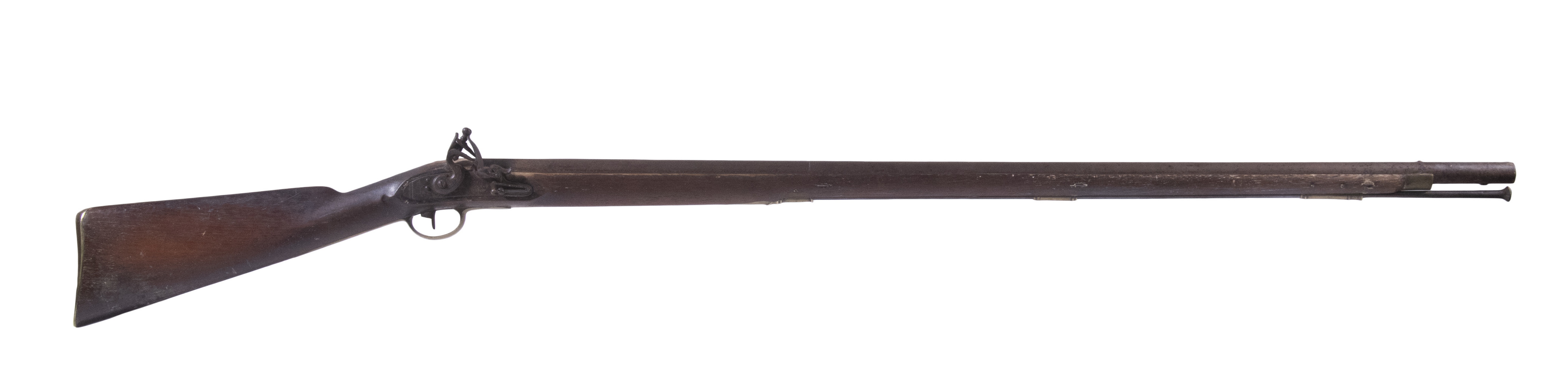 EARLY AMERICAN MILITARY MUSKET,