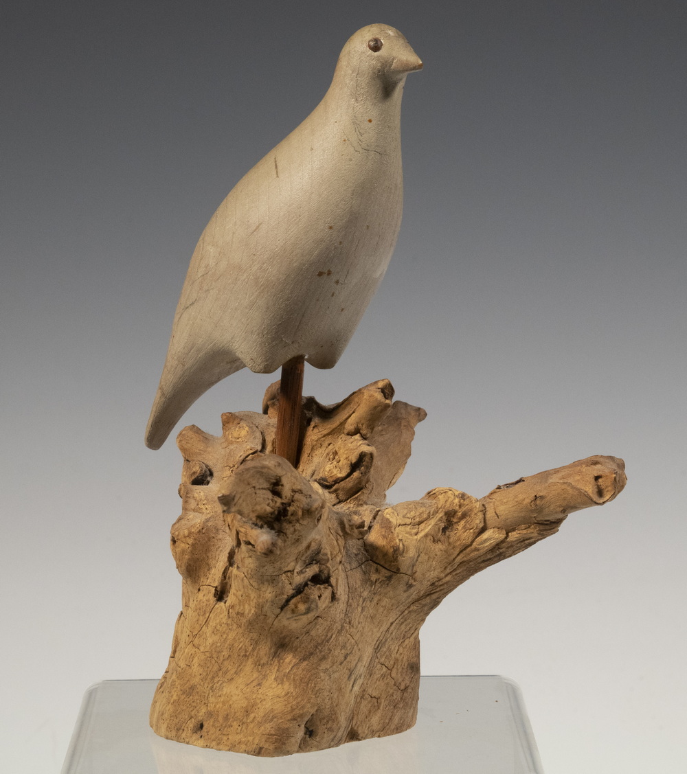 ELMER CROWELL BIRD CARVING The Now Extinct