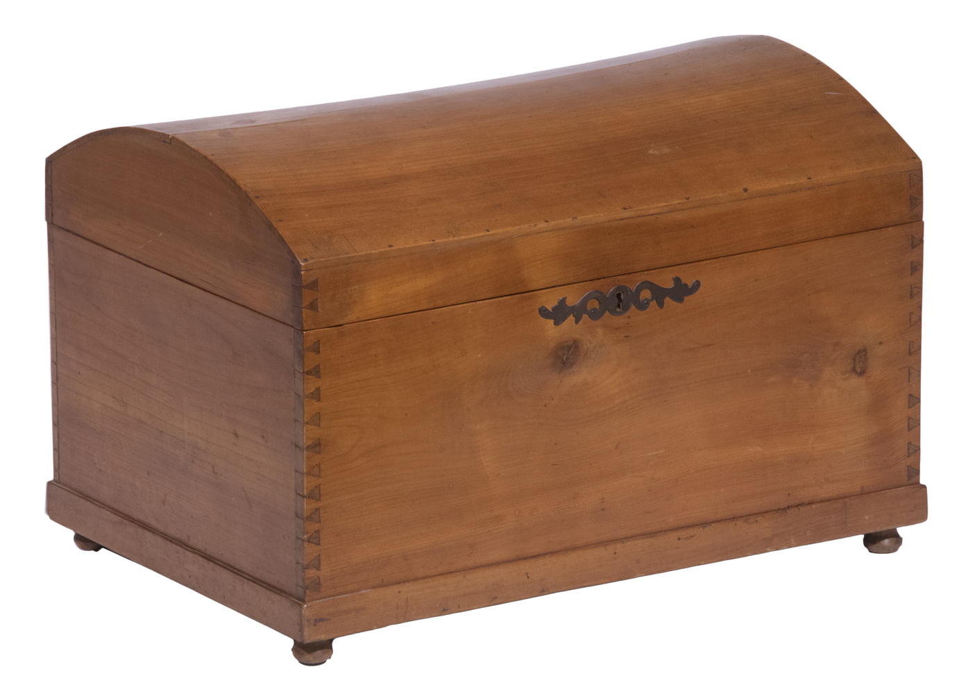 DOME TOP STORAGE TRUNK Soft Wood