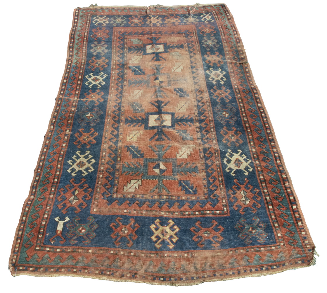 KAZAK RUG 4 3 X 7 3 Kazak rug  30291e