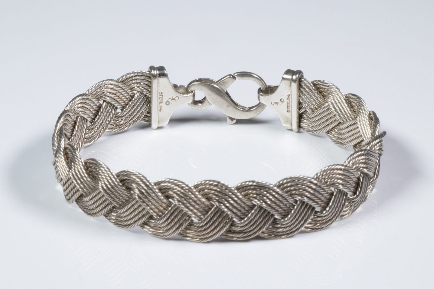 WOVEN STERLING BRACELET BY CROSS 302952