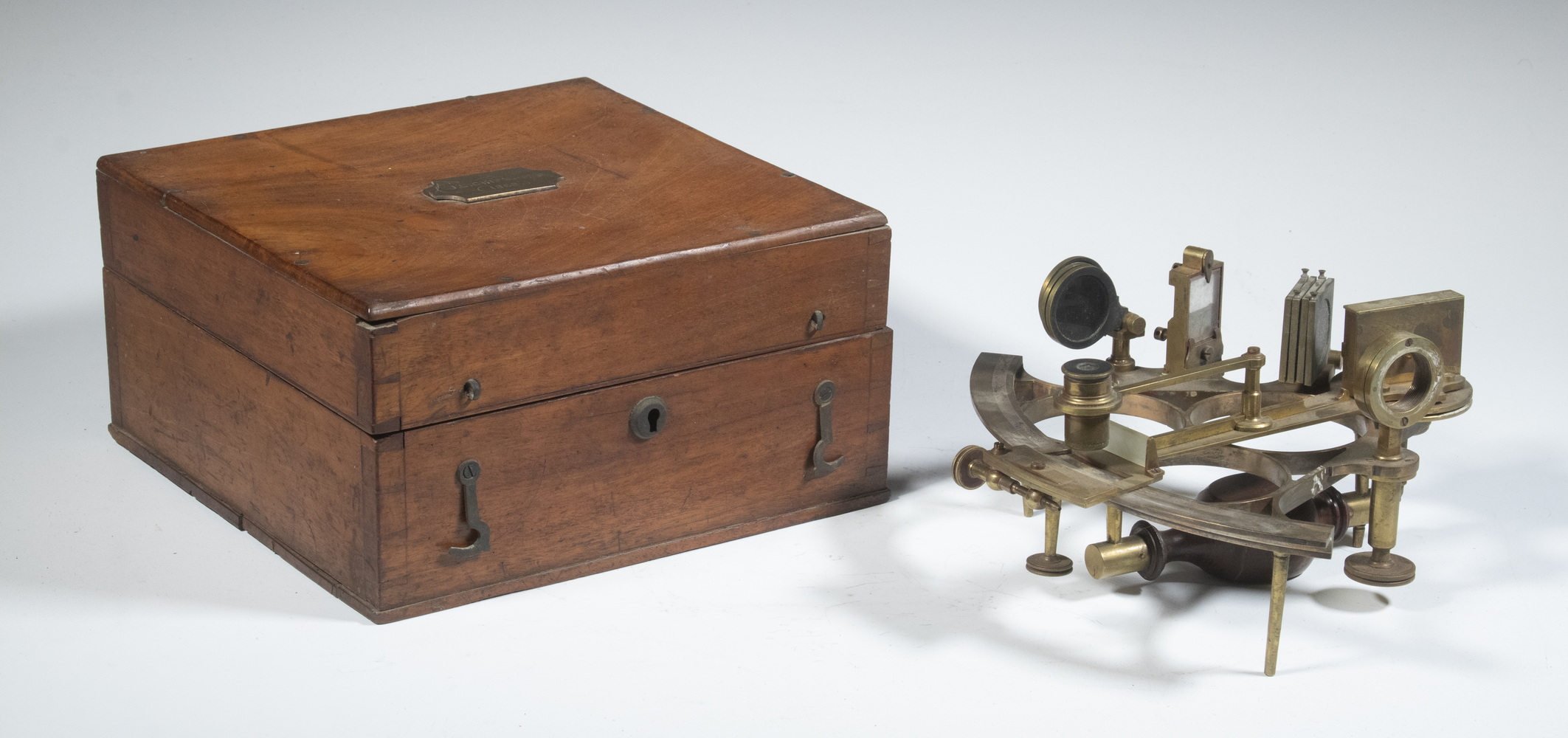 CASED J. SEWILL ENGLISH SEXTANT