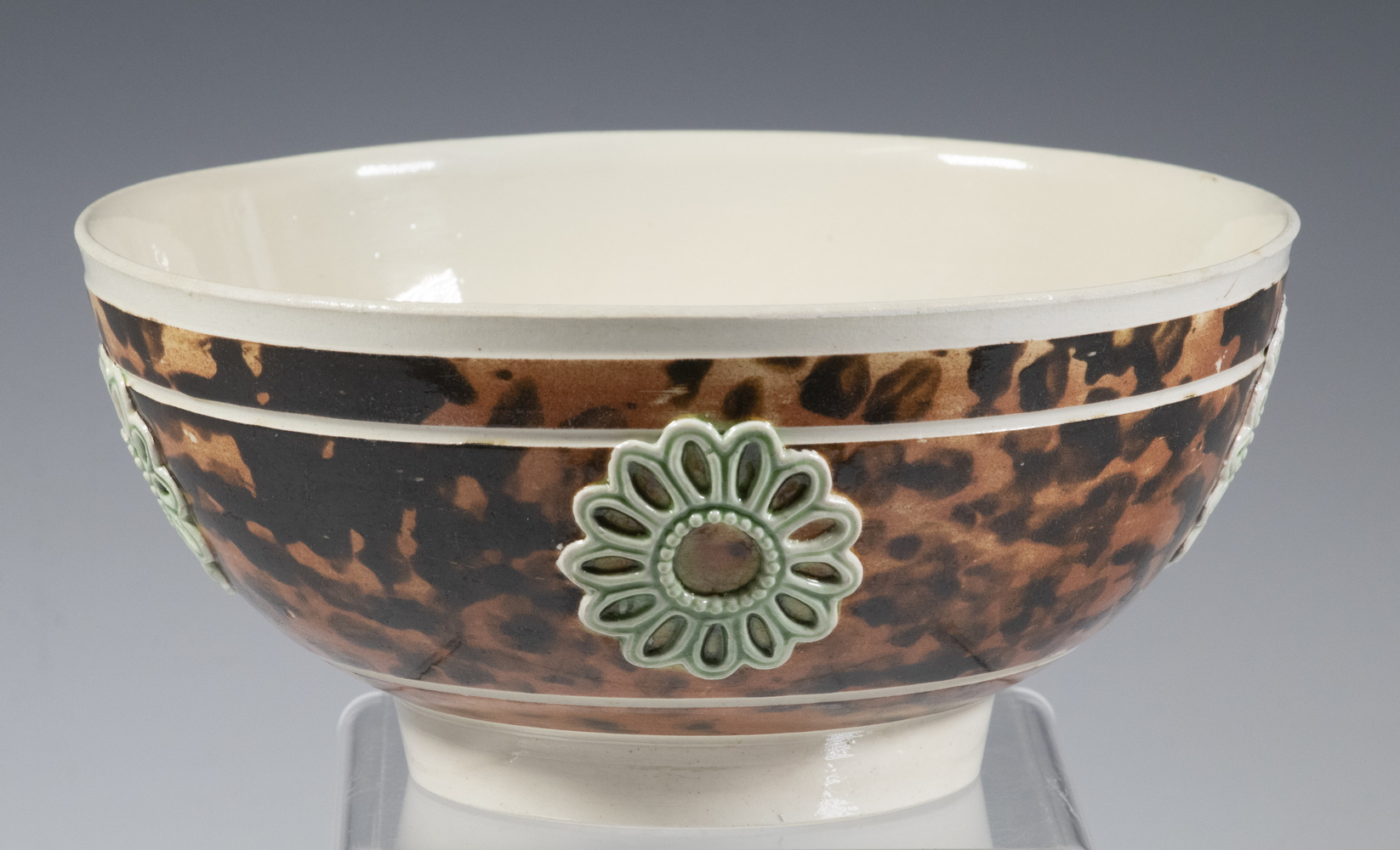 MARBLED MOCHA WARE BOWL Late 18th -