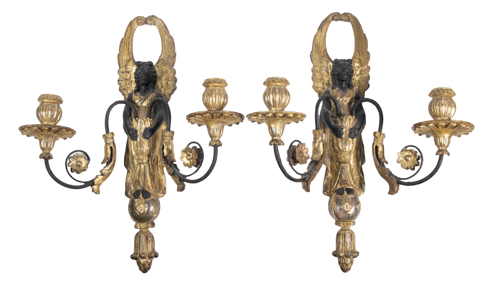 PAIR OF PERIOD FRENCH EMPIRE DOUBLE 302a75