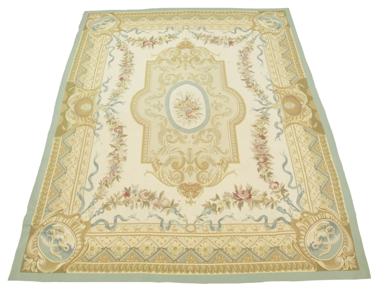 AUBUSSON STYLE TAPESTRY CARPET 302a79