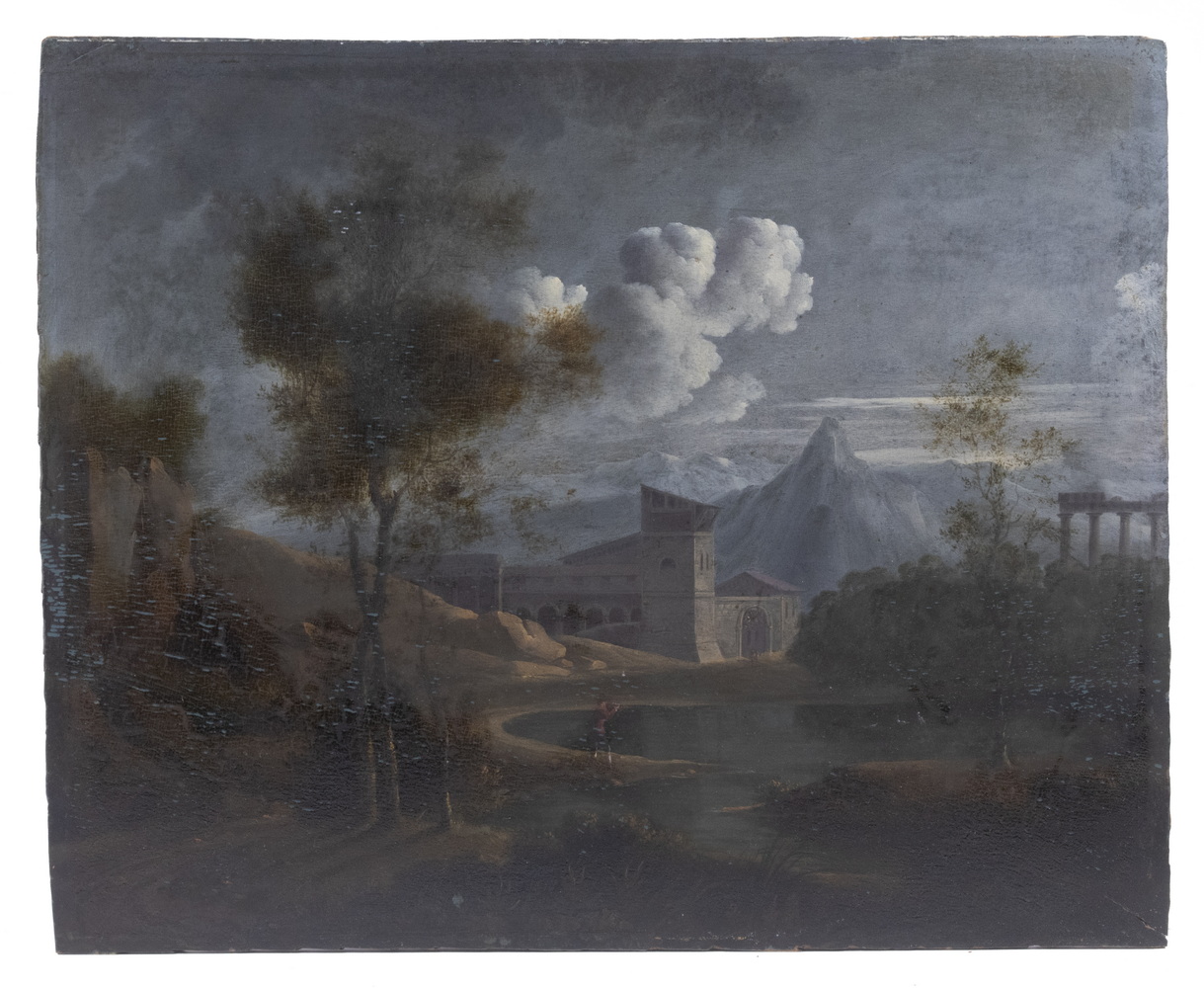 17TH C. ITALIAN LANDSCAPE PAINTING