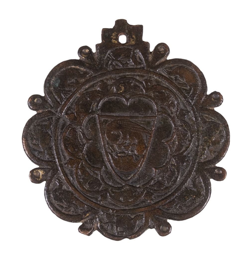 MEDIEVAL CONTINENTAL BRONZE MEDALLION