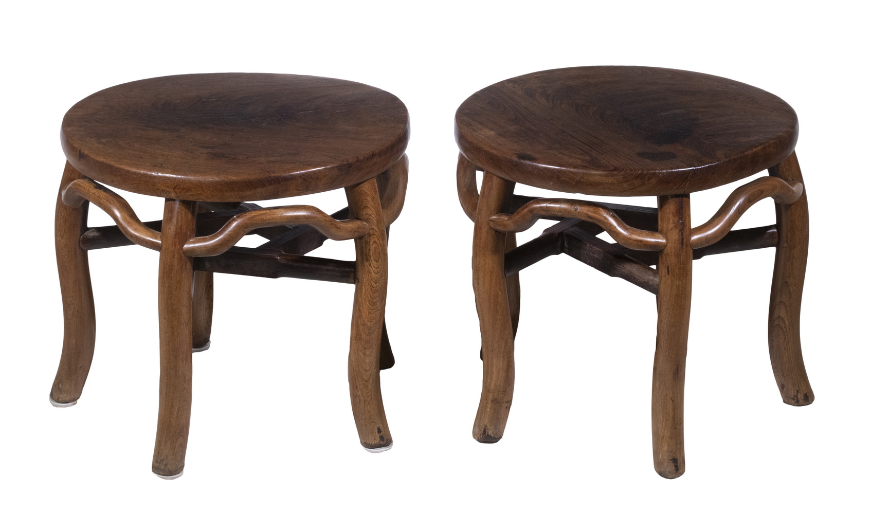 PR OF ROUND HUANGHUALI WOOD TABLES Round