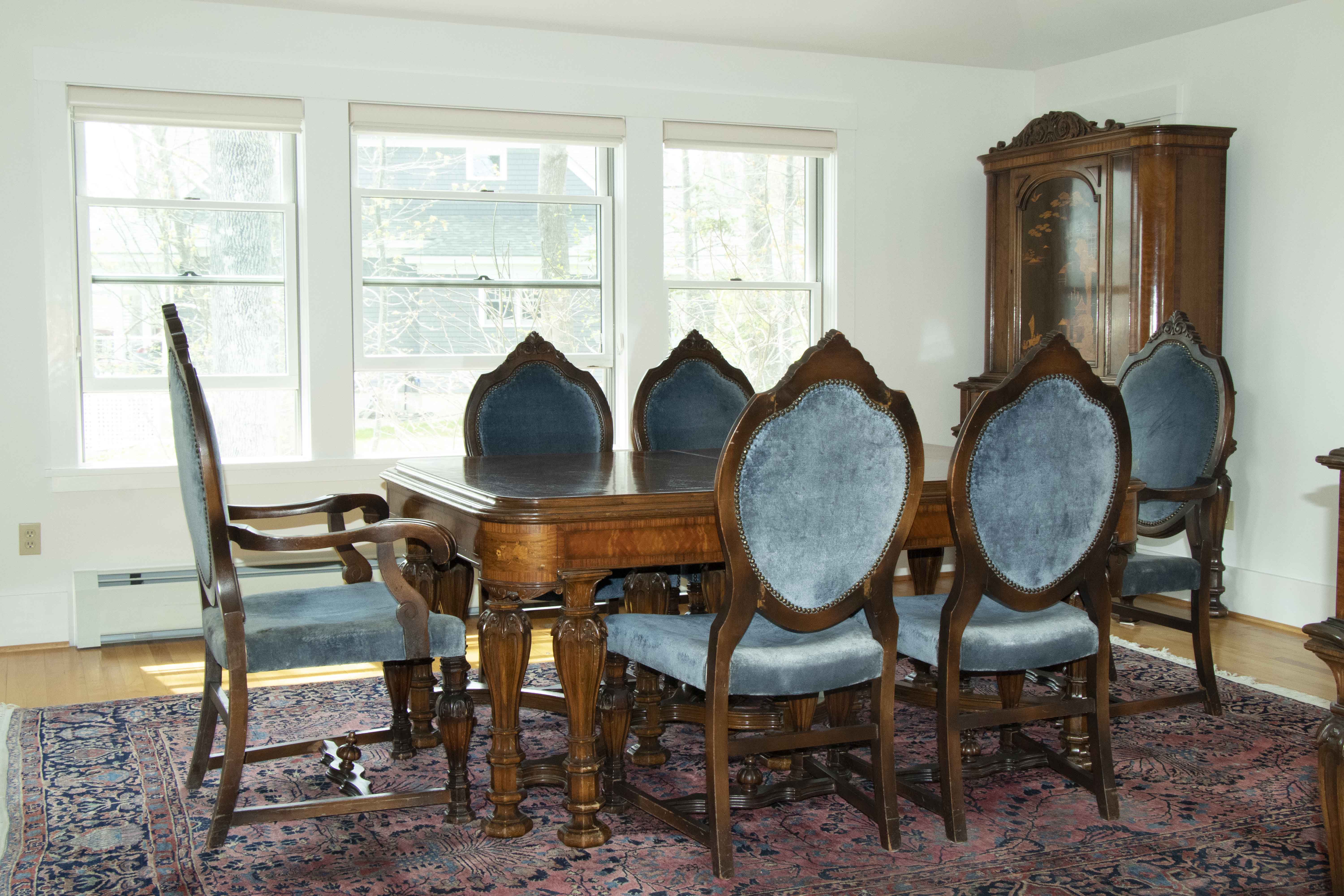 (10 PC) RENAISSANCE REVIVAL DINING