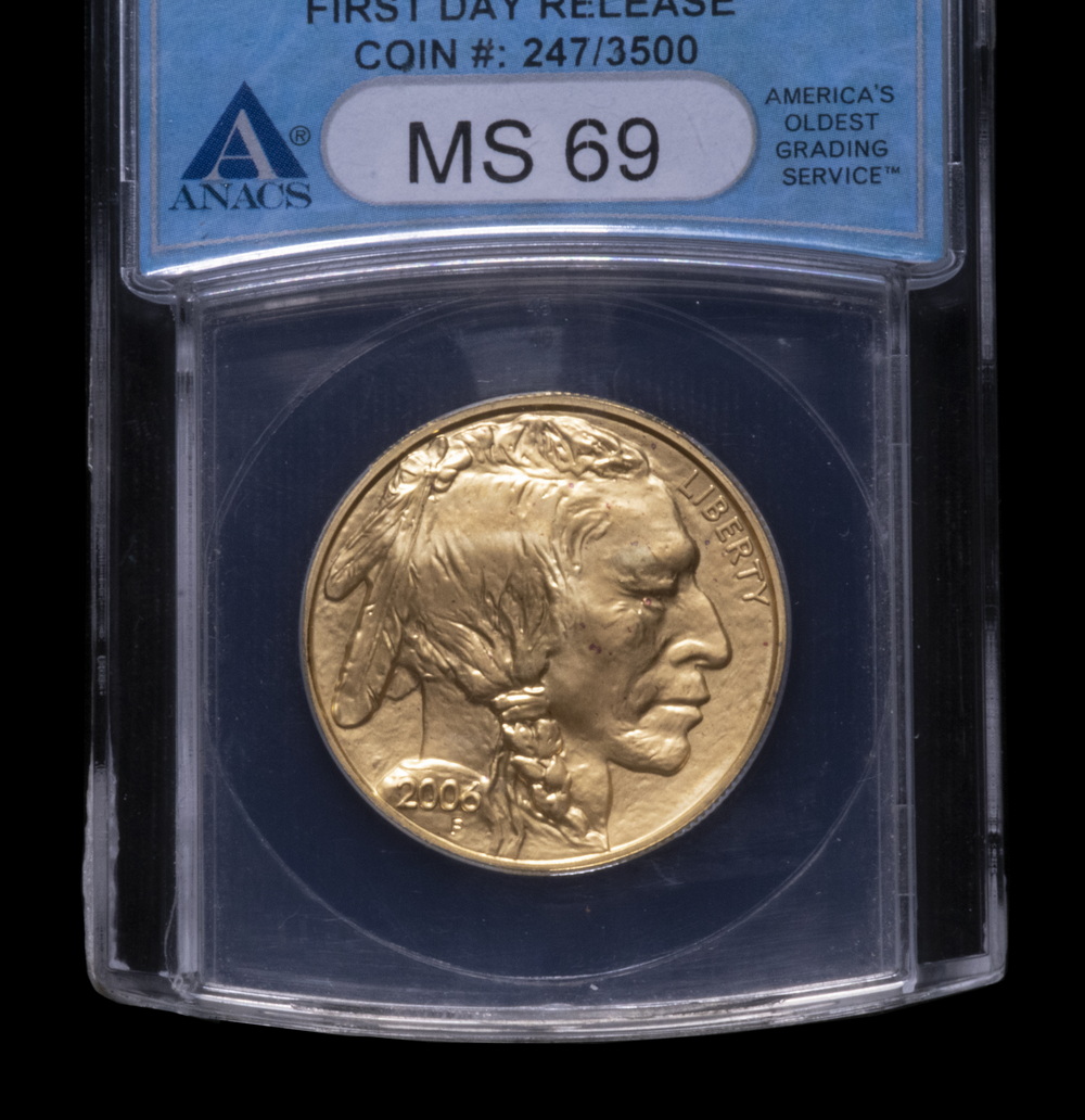 2006 50 00 GOLD AMERICAN BUFFALO 302cc3