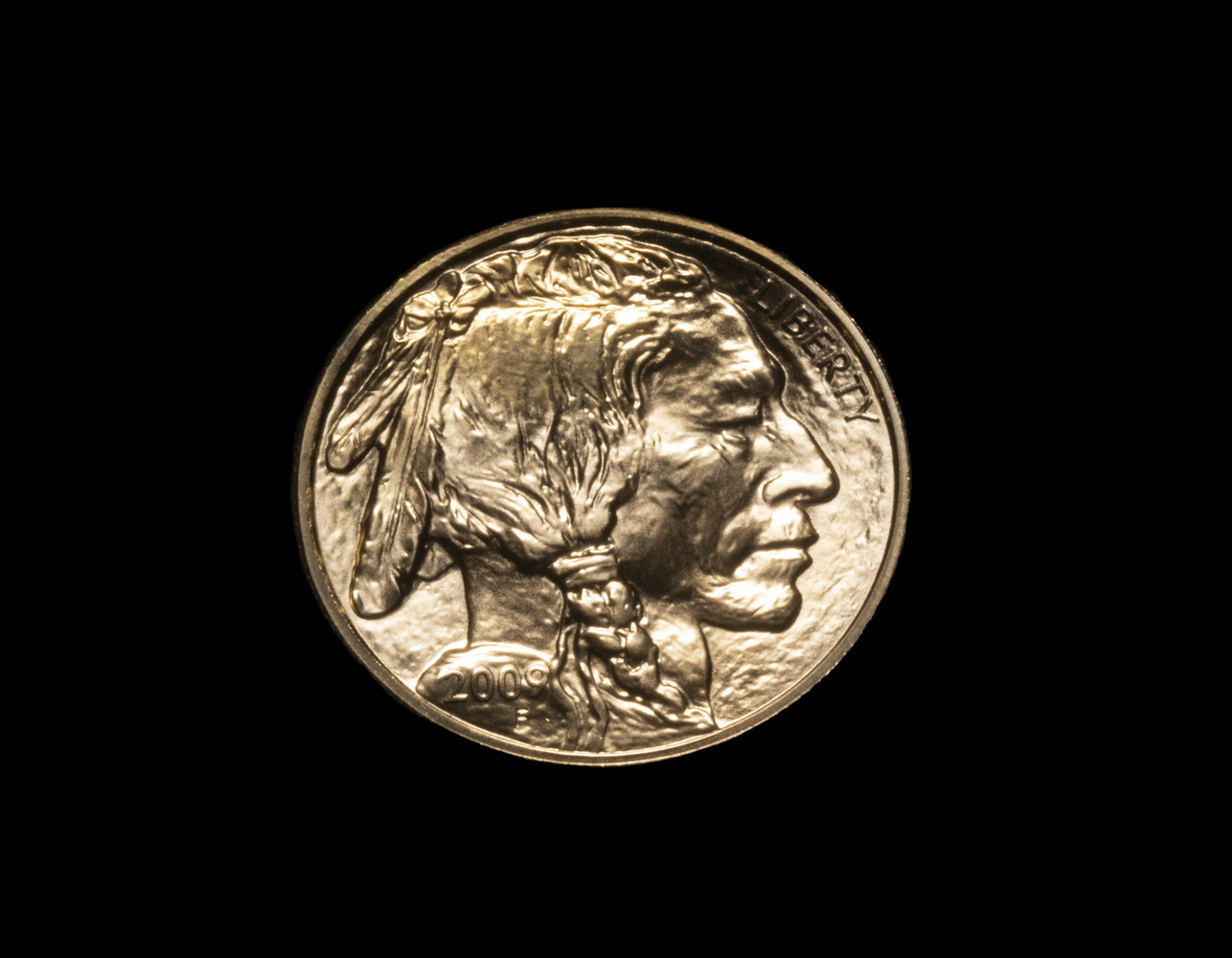 2009 50 00 GOLD AMERICAN BUFFALO 302cc4