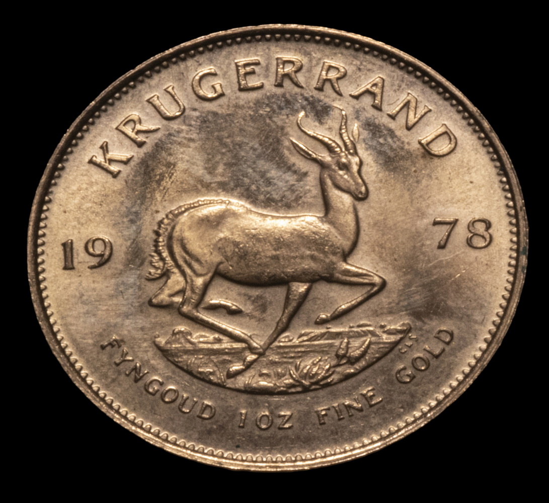 1978 SOUTH AFRICA ONE OUNCE FINE