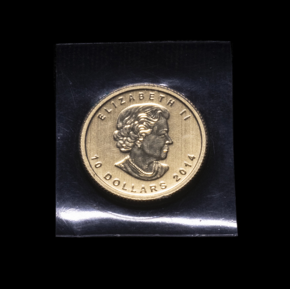 2014 1/4 OUNCE $10.00 GOLD COIN