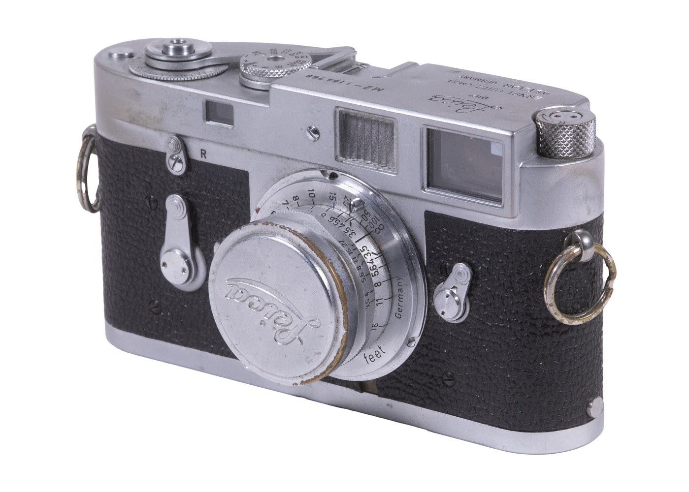 LEICA M2 CAMERA W SUMMARON LENS 302d14