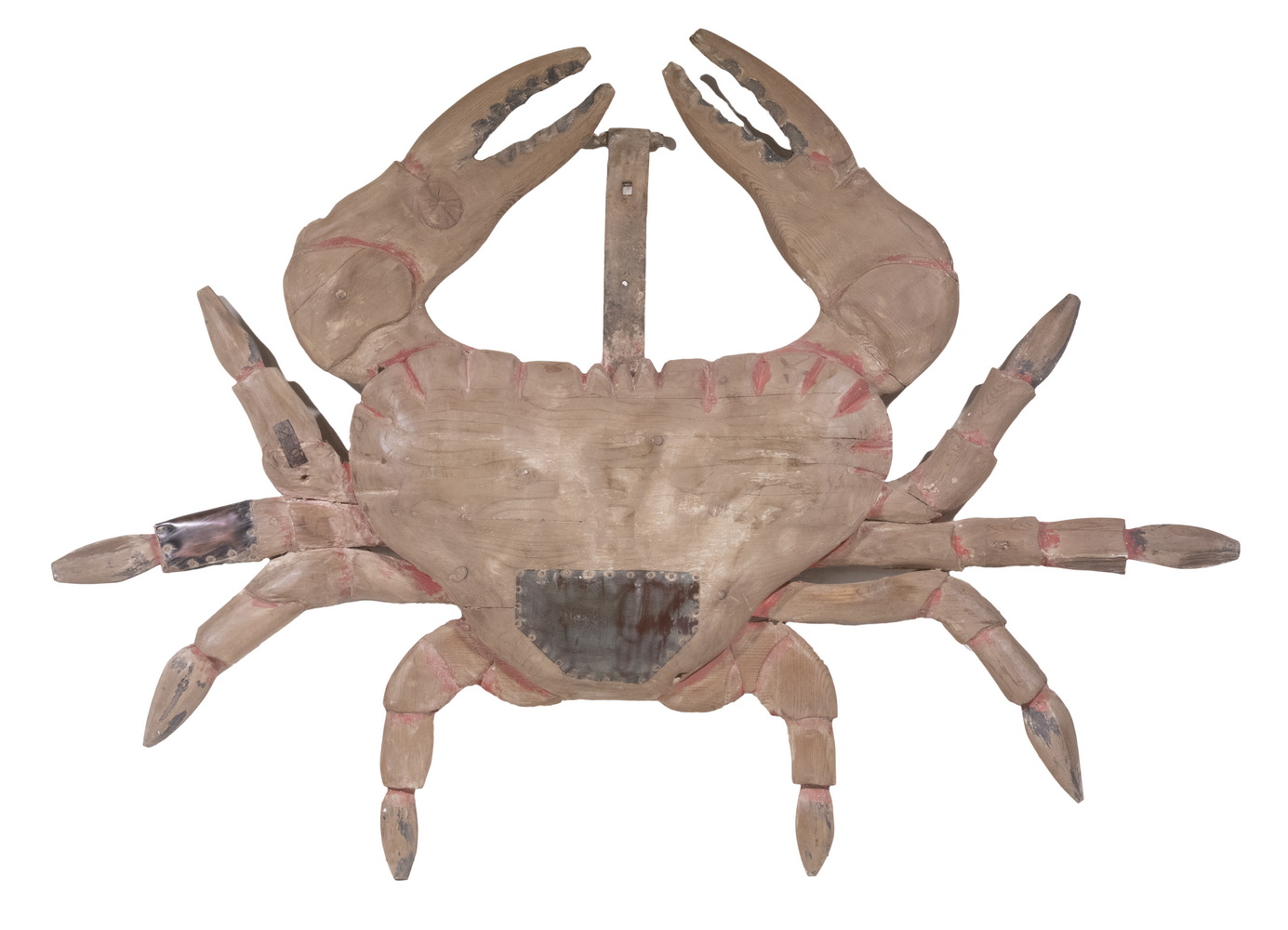 CARVED CRAB TRADE SIGN Large Shop 302d2c