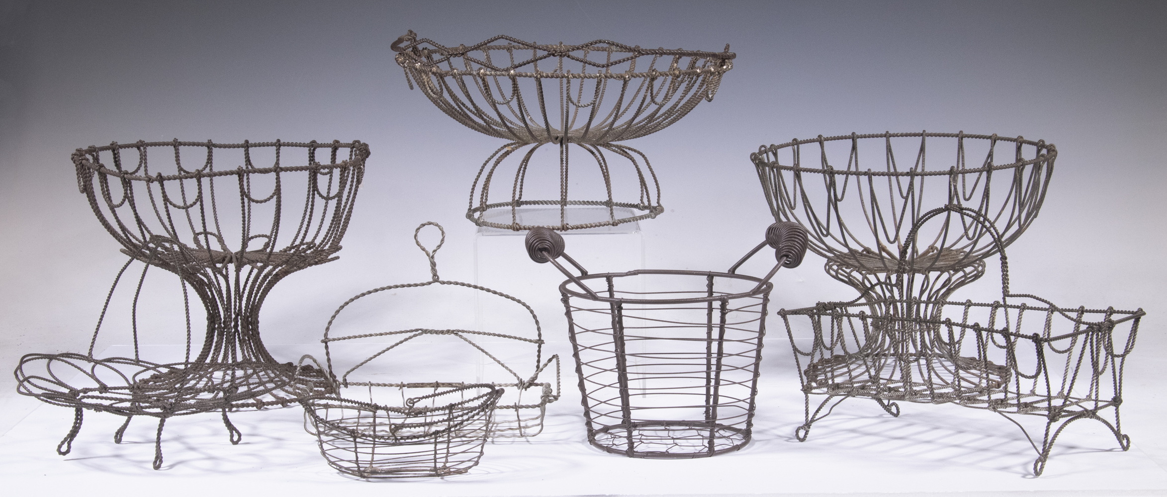 WIRE BASKET COLLECTION Group of