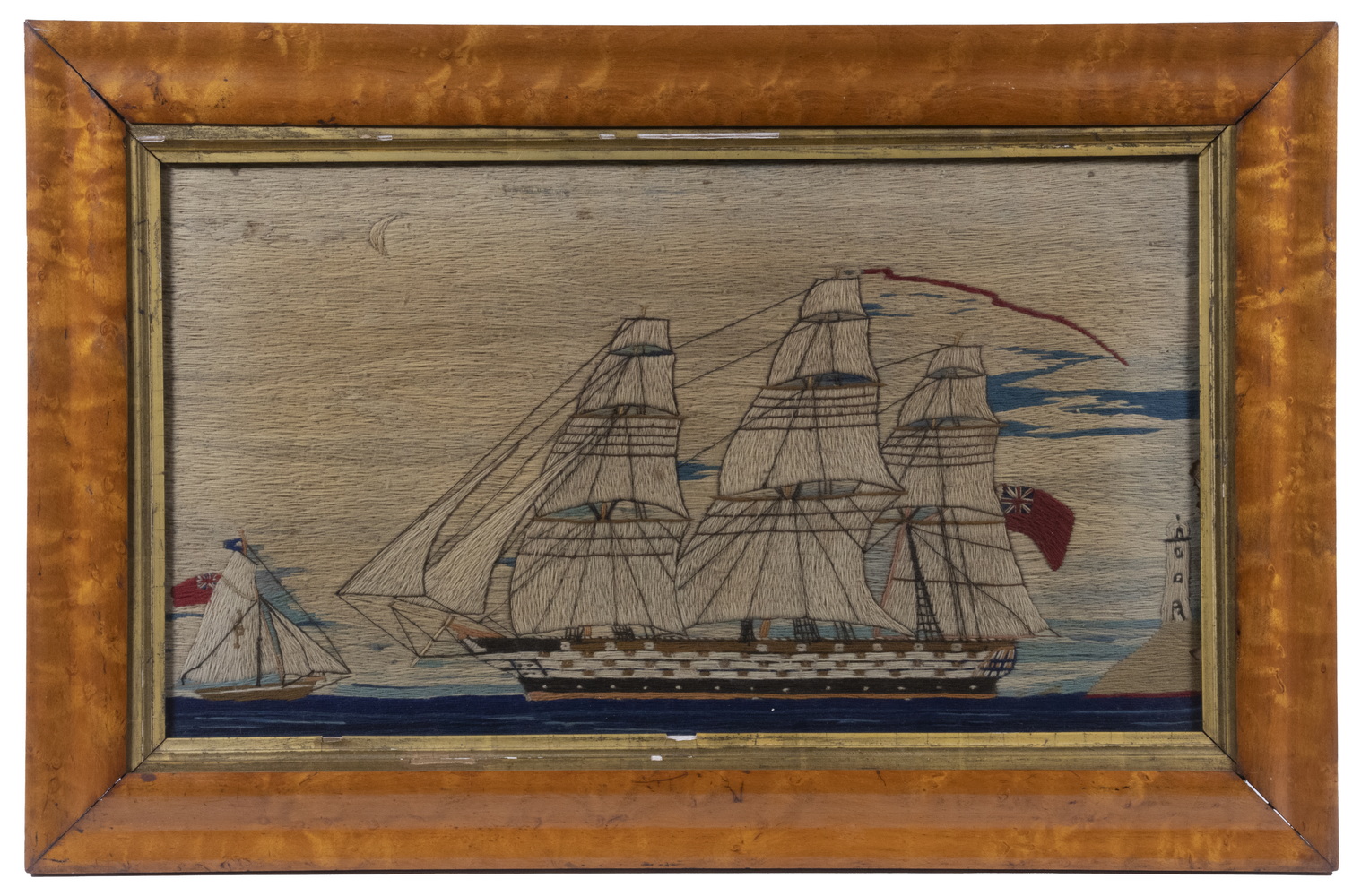 FRAMED ENGLISH WOOLSEY Broadside