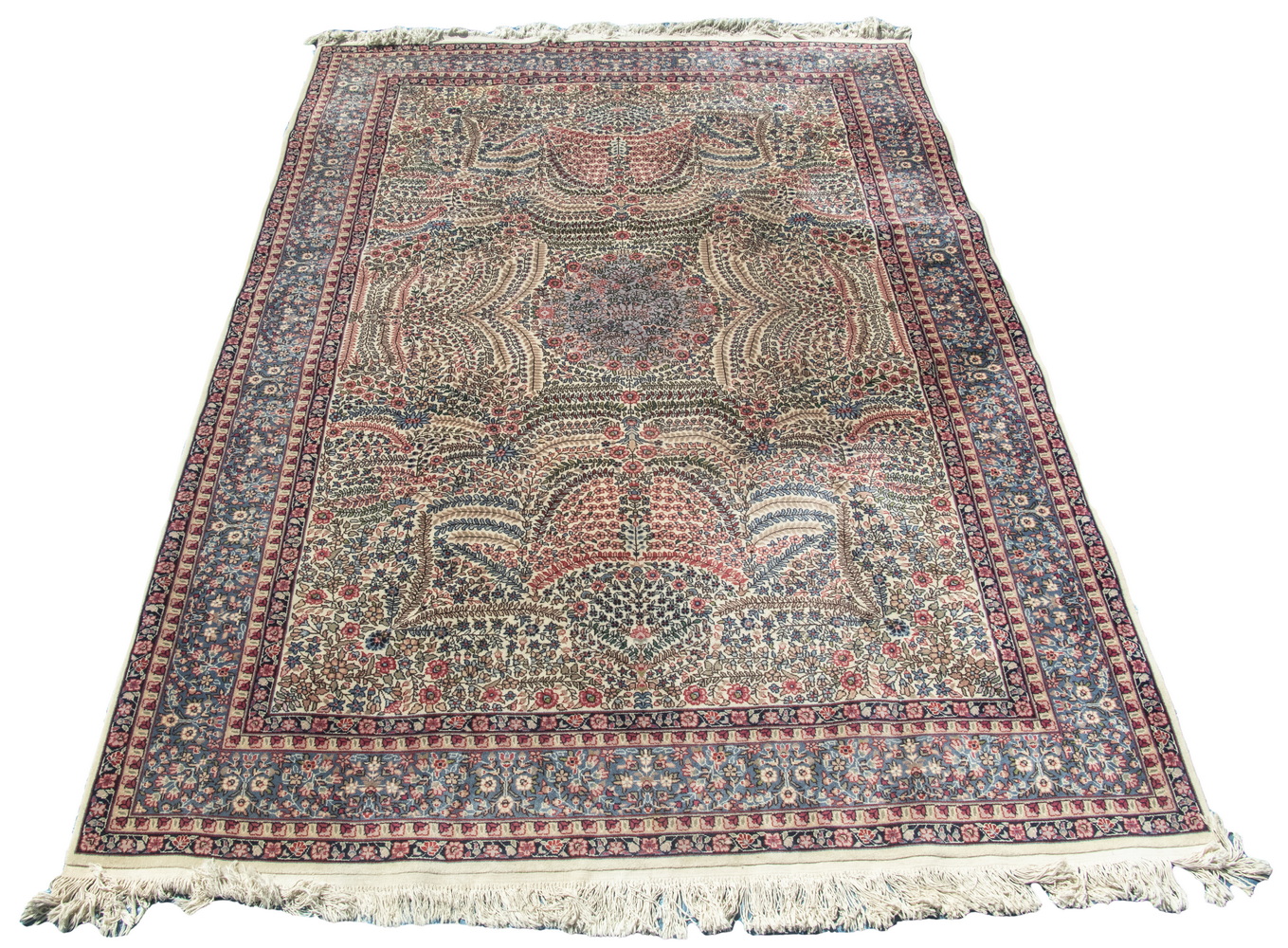 ANTIQUE TABRIZ CARPET 7 X 10 2  302e85