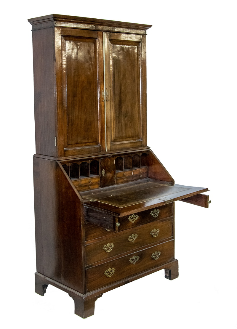 ENGLISH TWO-PART SECRETARY DESK