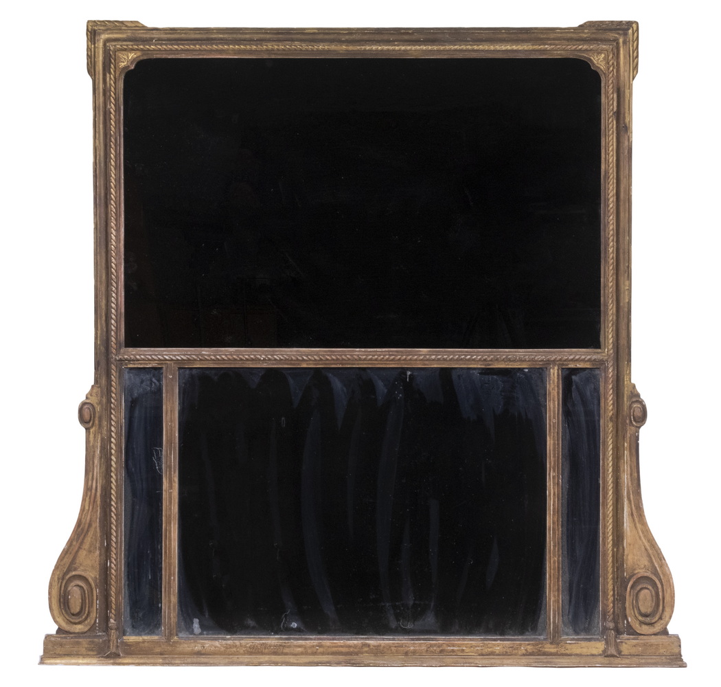 FRENCH TRUMEAU MIRROR MANTEL FRAME