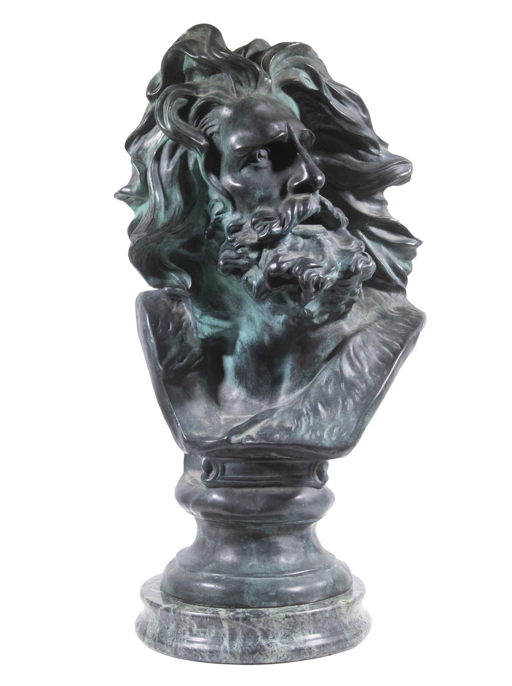 GRAND TOUR ERA BRONZE BUST Portrait 302f00