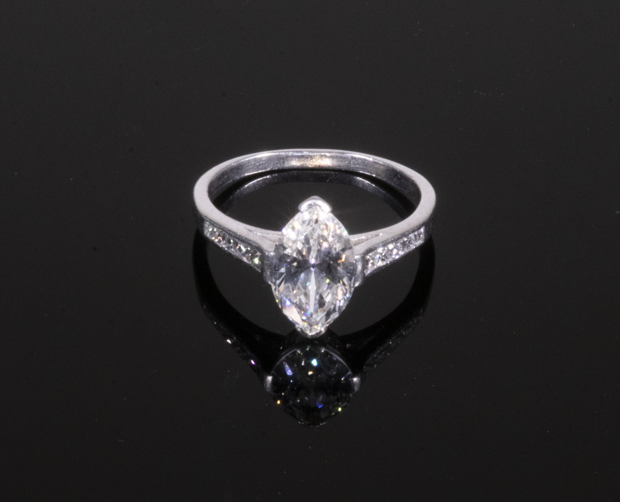 VINTAGE CA 1920 PLATINUM DIAMOND