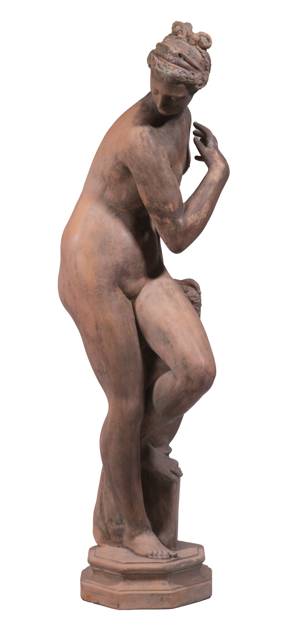 STANDING NUDE CLASSICAL SCULPTURE