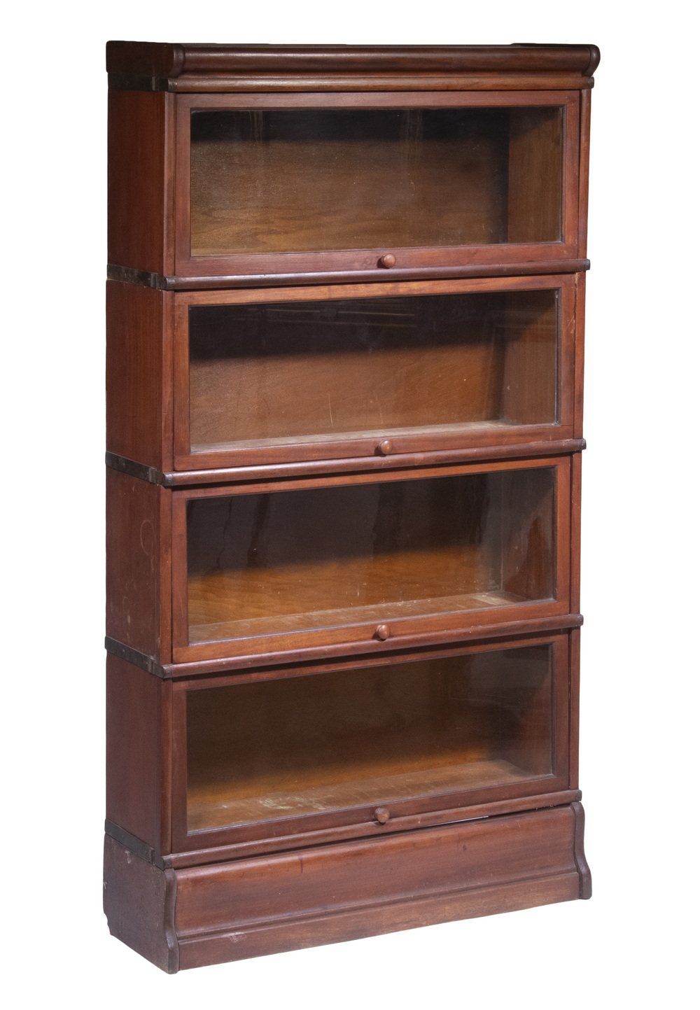 MAHOGANY BARRISTER BOOKCASE Early 20th