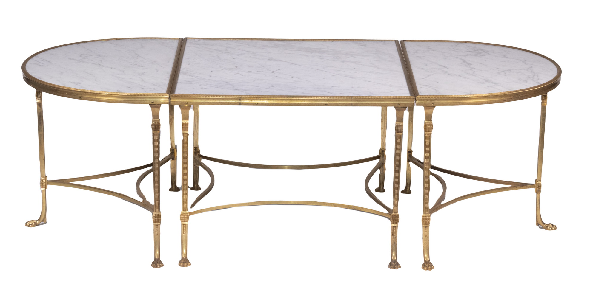 GILT BRONZE MARBLE THREE PART 3030a4