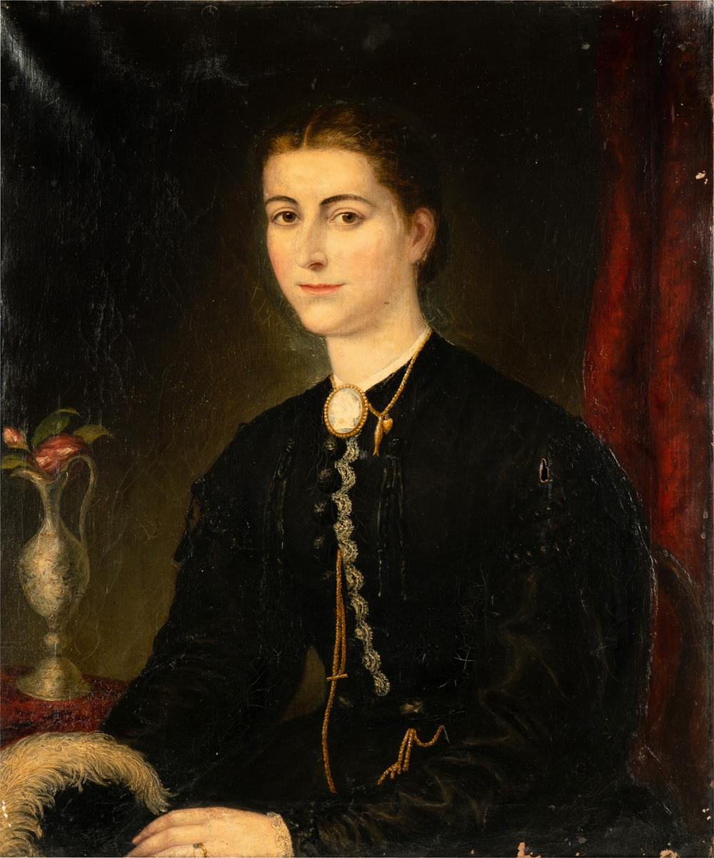 19TH CENTURY PORTRAIT OF A LADY 30310d