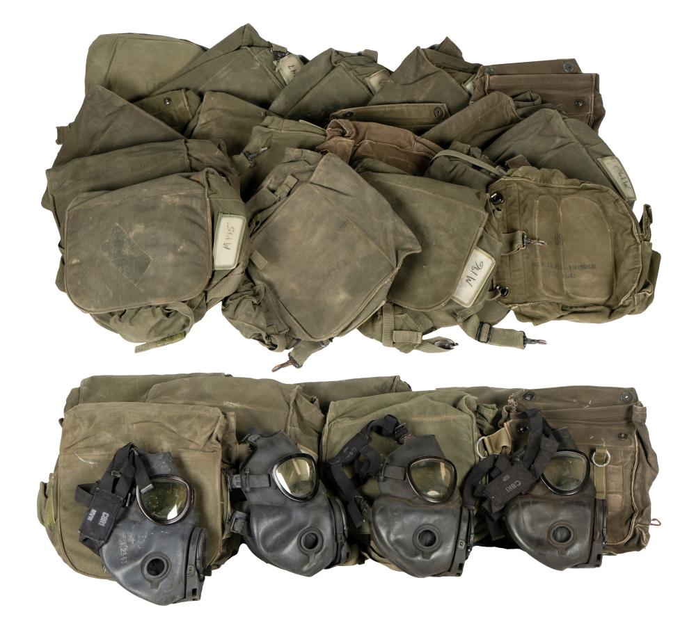 COLLECTION OF M17 GAS MASKScomprising 30314c