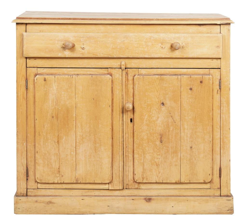 RUSTIC PINE CABINETlate 20th century;