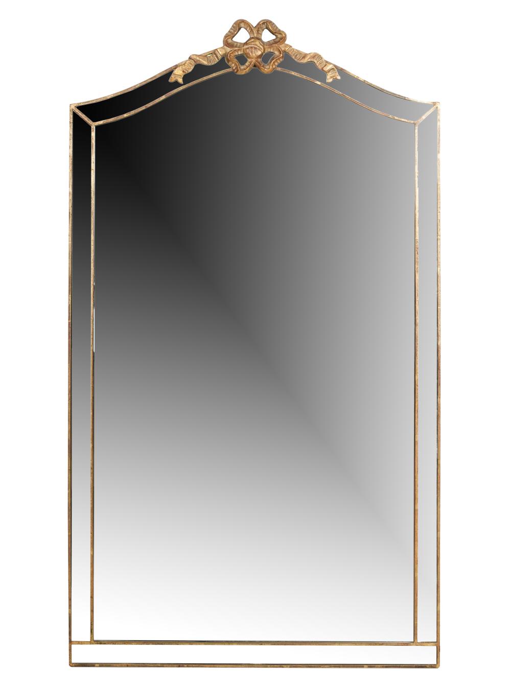 GILTWOOD WALL MIRROR20th century;