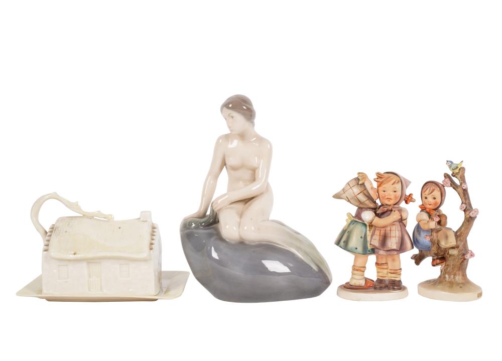 GROUP OF PORCELAIN FIGUREScomprising