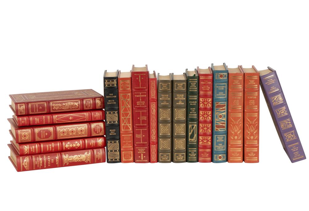 COLLECTION OF FRANKLIN LIBRARY LEATHER-BOUND