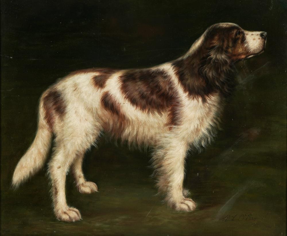 20TH CENTURY: PORTRAIT OF A SPANIELgiclee