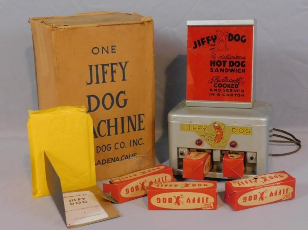 JIFFY DOG MACHINE IN ORIGINAL SHIPPING 303314