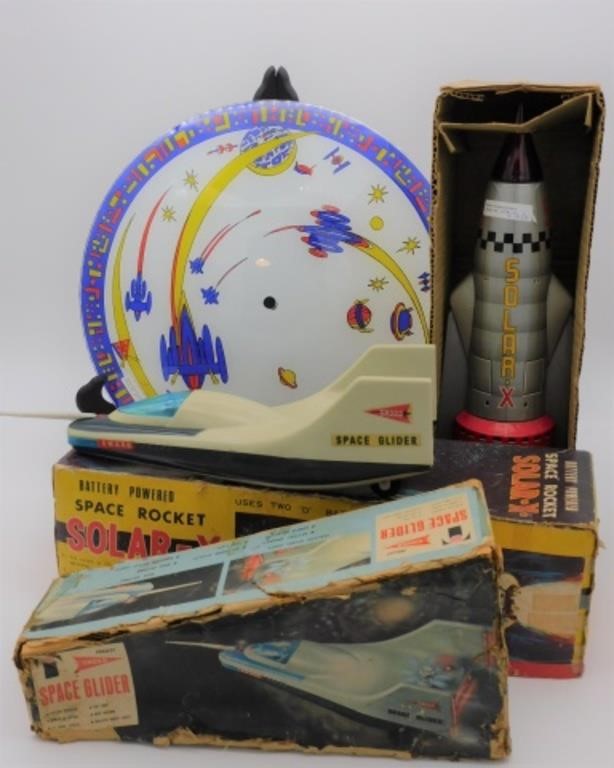 (3) SPACE RELATED TOYS, TO INCLUDE: