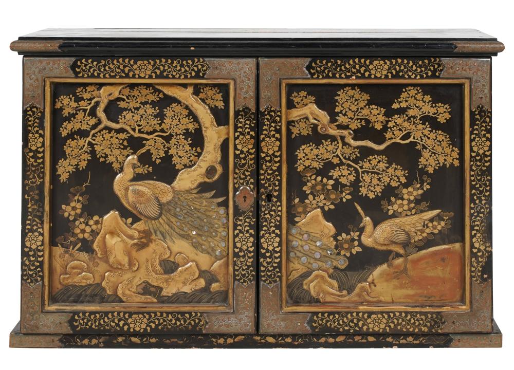 JAPANESE LACQUERED CABINETwith 303332