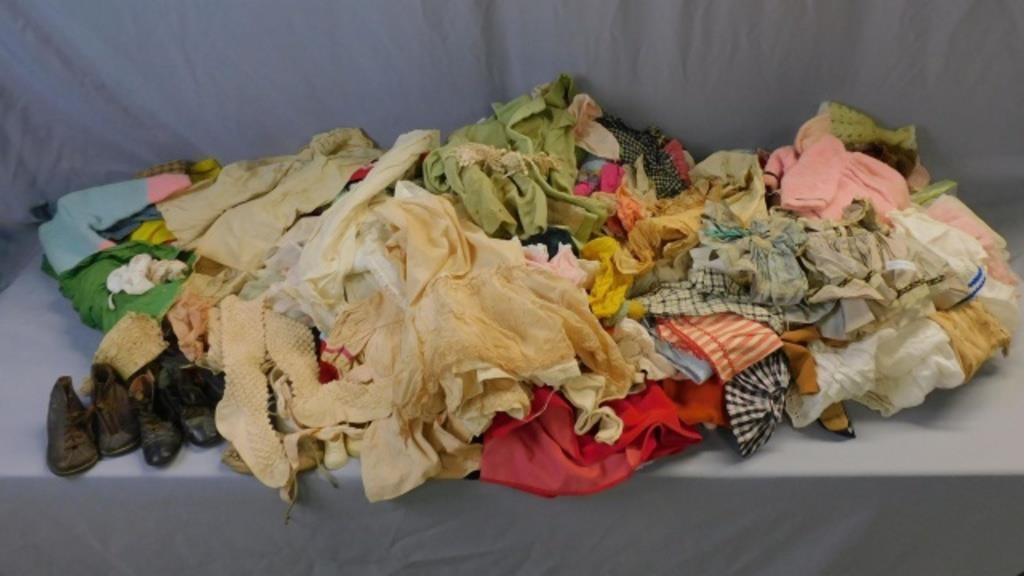 LARGE COLLECTION OF DOLL CLOTHES, BABY